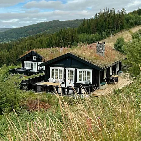 Charming Treehouse With View In Hafjell